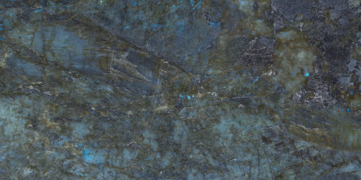 Керамогранит Rigel Azul синий матовый+гл.чернила 80x160