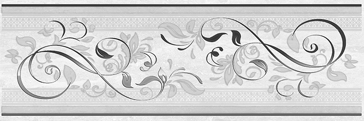 Плитка Декор Мармара Ажур серый 17-03-06-659 20х60
