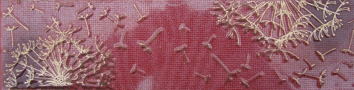 Плитка Бордюр Silk Dandelion PN 27.5х7