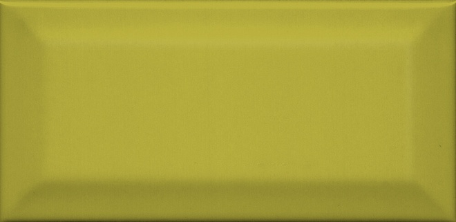 Плитка 16055 Клемансо оливковый грань 7.4*15
