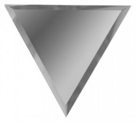 Плитка РЗС1-02(вн) Зеркальная серебряная ПОЛУРОМБ внутренний 30х25,5