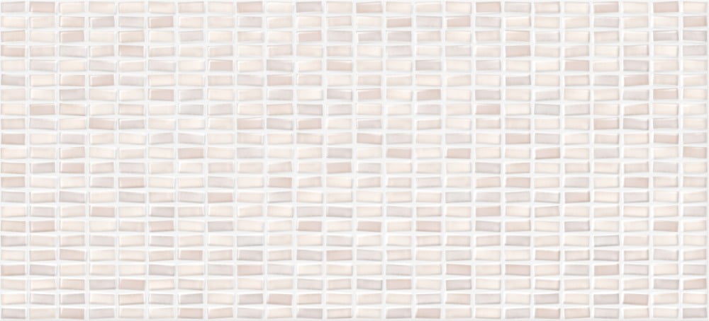 Плитка PDG013 Pudra мозаика рельеф бежевый 20x44