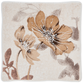 Плитка MODENA FLOWER 1 бежевый BM Декор 10х10