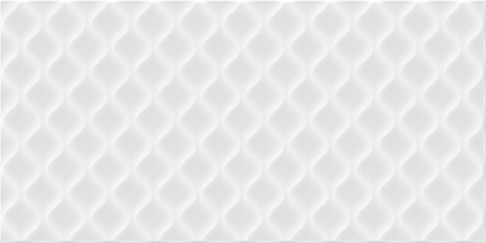 Плитка Cersanit Deco белый рельеф 29,8x59,8 DEL052