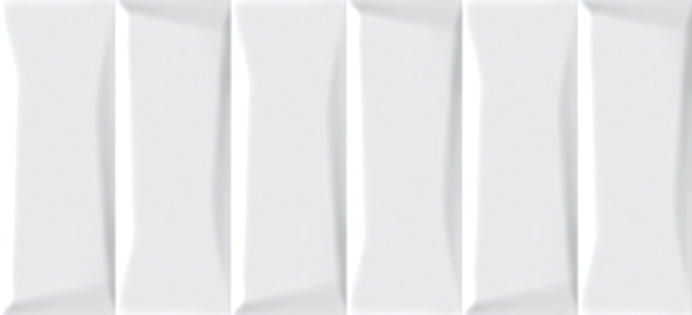 Плитка Cersanit Evolution кирпичи белый рельеф 20x44 EVG053