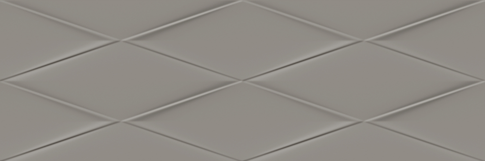 Плитка Cersanit Vegas серый рельеф 25x75 VGU092