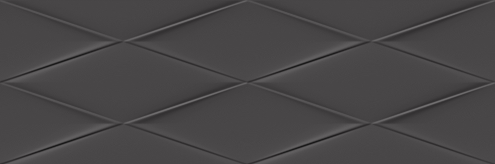 Плитка Cersanit Vegas черный рельеф 25x75 VGU232